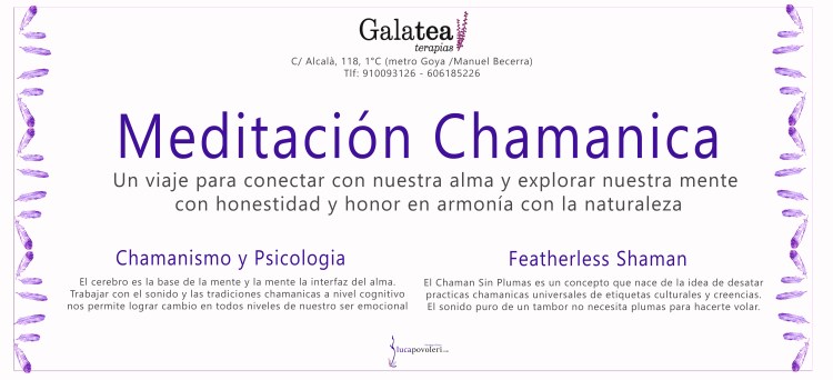 Meditaciòn chamanica Galatea